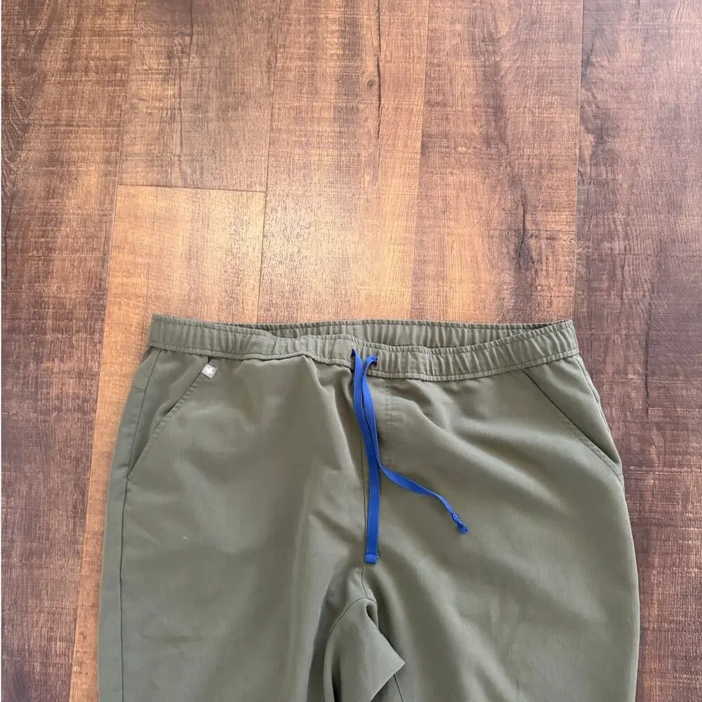 Figs Moss Green Tansen Jogger Scrub Pants Size XXL/S